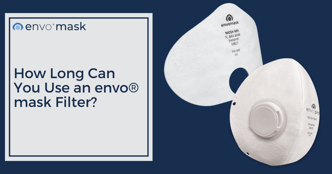 How Long Can You Use an envo® mask Filter?