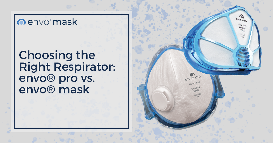 Choosing the Right Respirator: envo® pro vs. envo® mask