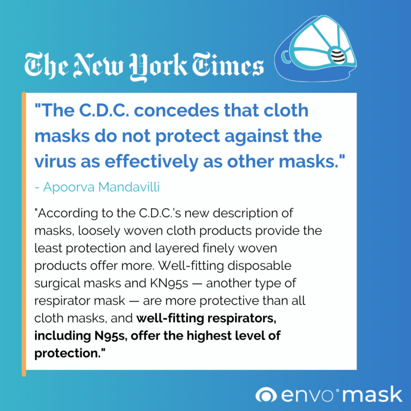 CDC Makes Changes to Mask Recommendations