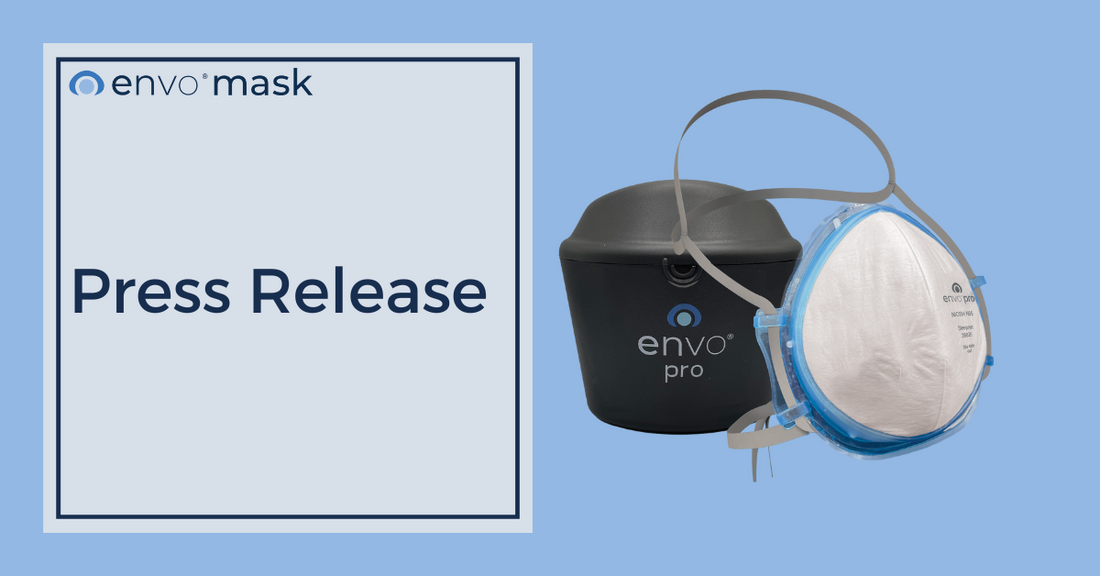 Sleepnet introduces the envo® pro, its newest generation of respirators for industrial and hospital use