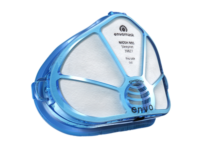 envo® mask N95 Respirator Bundle (10 + Shield) with exhalation valve