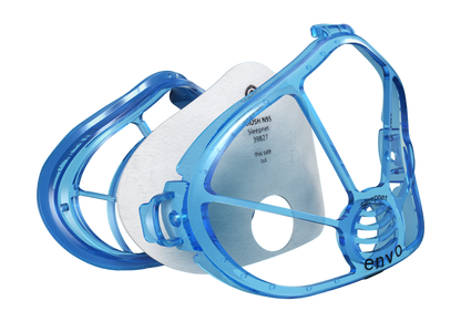 envo® mask N95 Respirator Bundle (10 + Shield) with exhalation valve