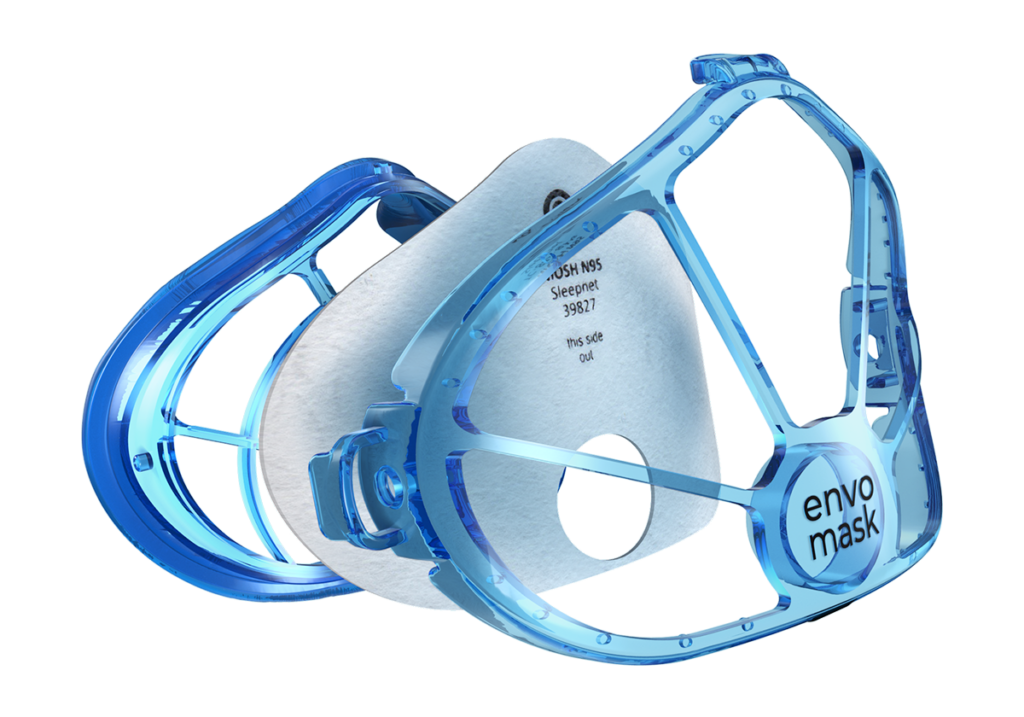 envo® mask N95 Respirator Bundle (10 + Shield)