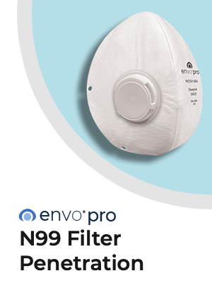 Envo® pro N99 Filter Penetration Report